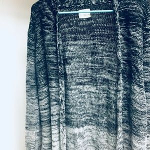 Sienna Sky black + grey ombre cardigan